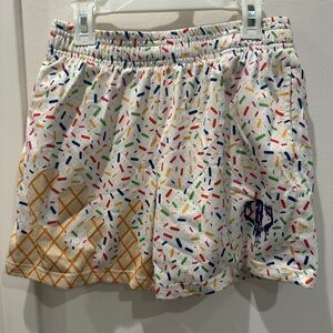Baseball
Ice cream boys shorts.